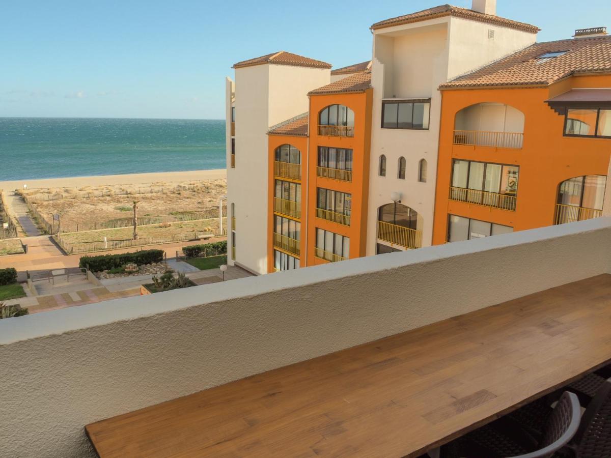 Appart Avec Terrasse Et Magnifique Vue Sur La Mer Le Barcarès Exterior foto