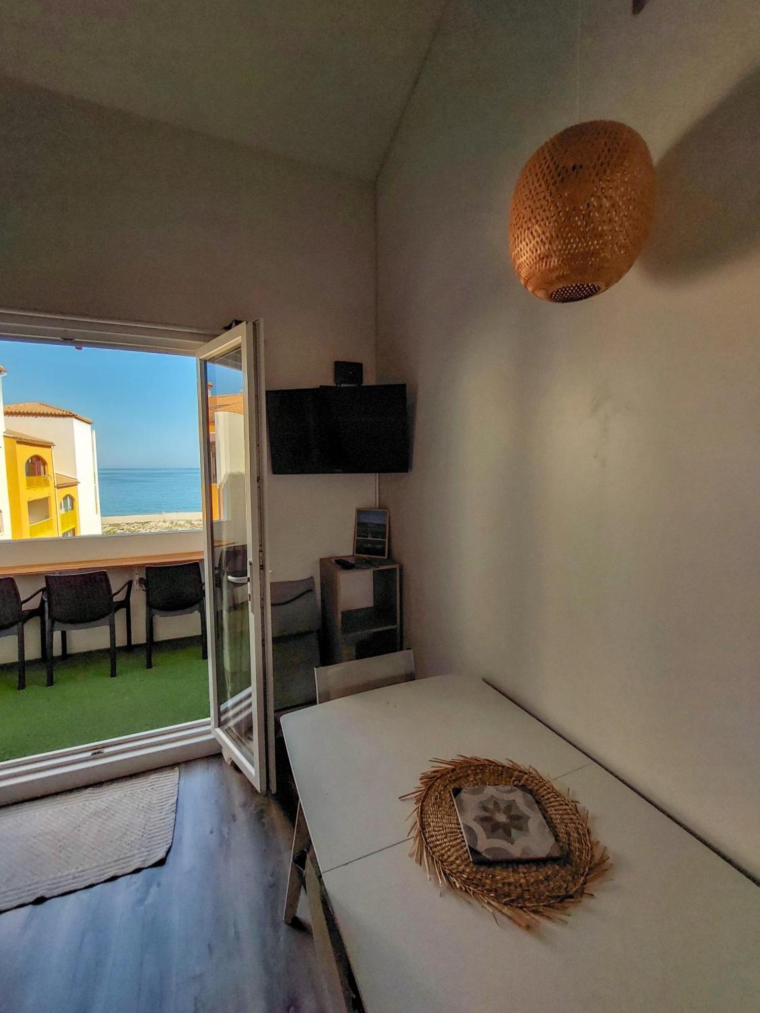 Appart Mezzanine Vue Mer Et Plage, Parking Wifi Tv Le Barcarès Exterior foto